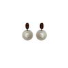 Elegant Retro Wooden Mother-of-Pearl Tassel Earrings - Unique, Versatile Vacation Style Accessories
