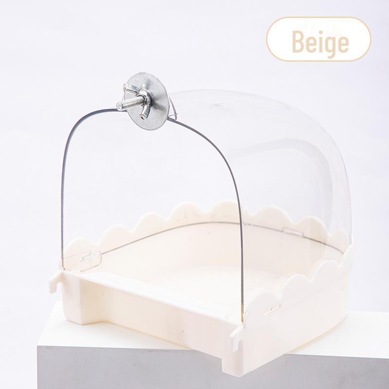 Parrot Bathtub: Tiger Skin Jade, Peony Design & More for Small Birds.