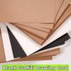 153080sheets 15x10cm Blank Kraft Paper Hand Paint Card Double Sided Word Card Student Message Card Gift Greeting Card Paper