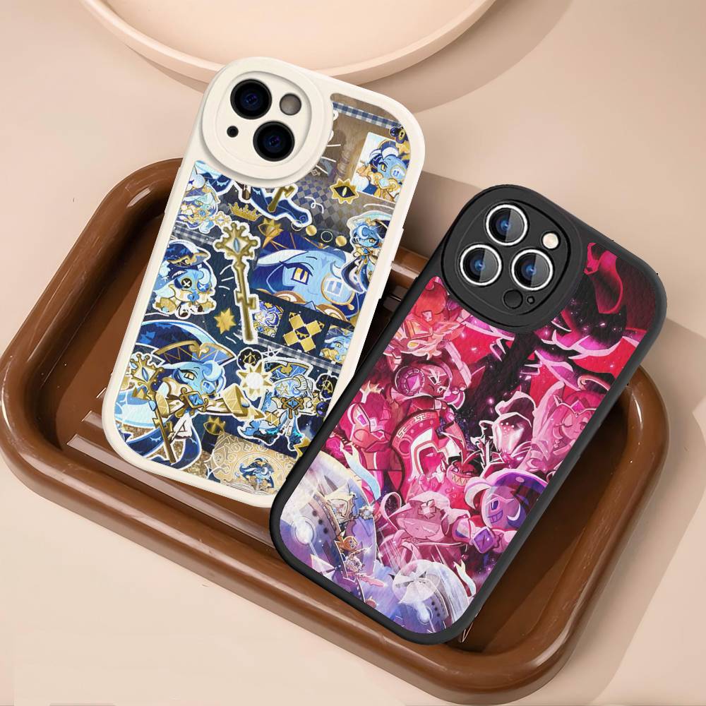C-Cookie R-Run Kingdom Game Phone Case For IPhone 16 15 14 13 12 11 Pro Max Plus Soft Leather Cover