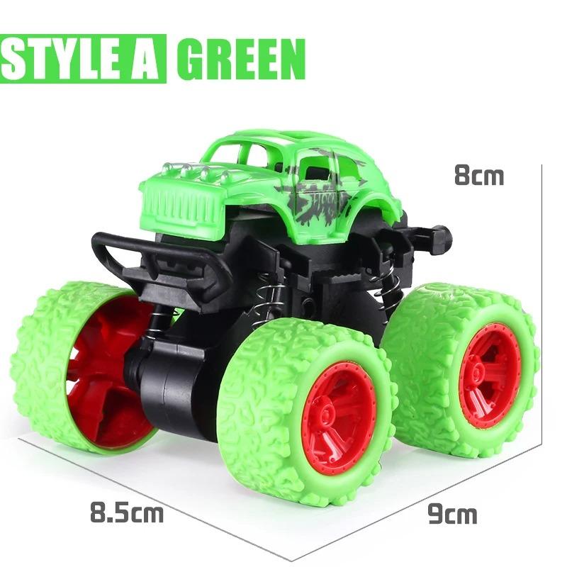 Toys Car Monster Truck Four-wheel Drive Vehicle Stunt Dump Car Inertia Car Toy Dinosaur Pull Back Children Toy Boy Girl Gift