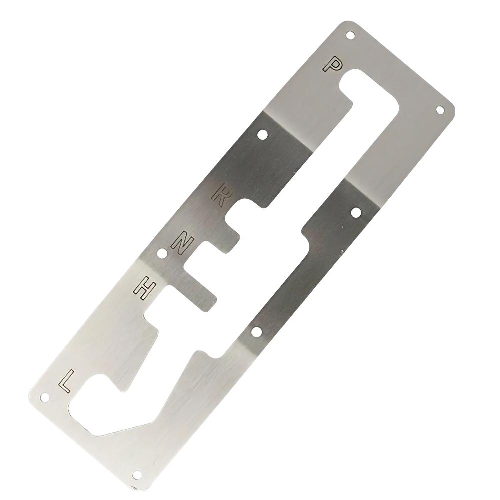 For CAN AM Shift Shifter Gate Plate Panel Cover Guard Protector UTV for Can-Am Maverick X3 Max R 4x4 Turbo DPS 2017-2023 2019