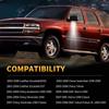 LED Puddle Mirror Lights for Chevy Silverado 1500 Classic Avalanche 1500 2500 GMC Sierra 1500 Classic Cadillac Escalade/Escalade ESV EXT Yukon XL