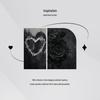 Avle Retro Heart Pattern S925 Sterling Silver Oxidized Earrings for Women