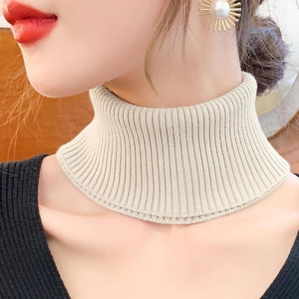 Knitted Neck Warmer Detachable Turtleneck New Fake Collar Gift