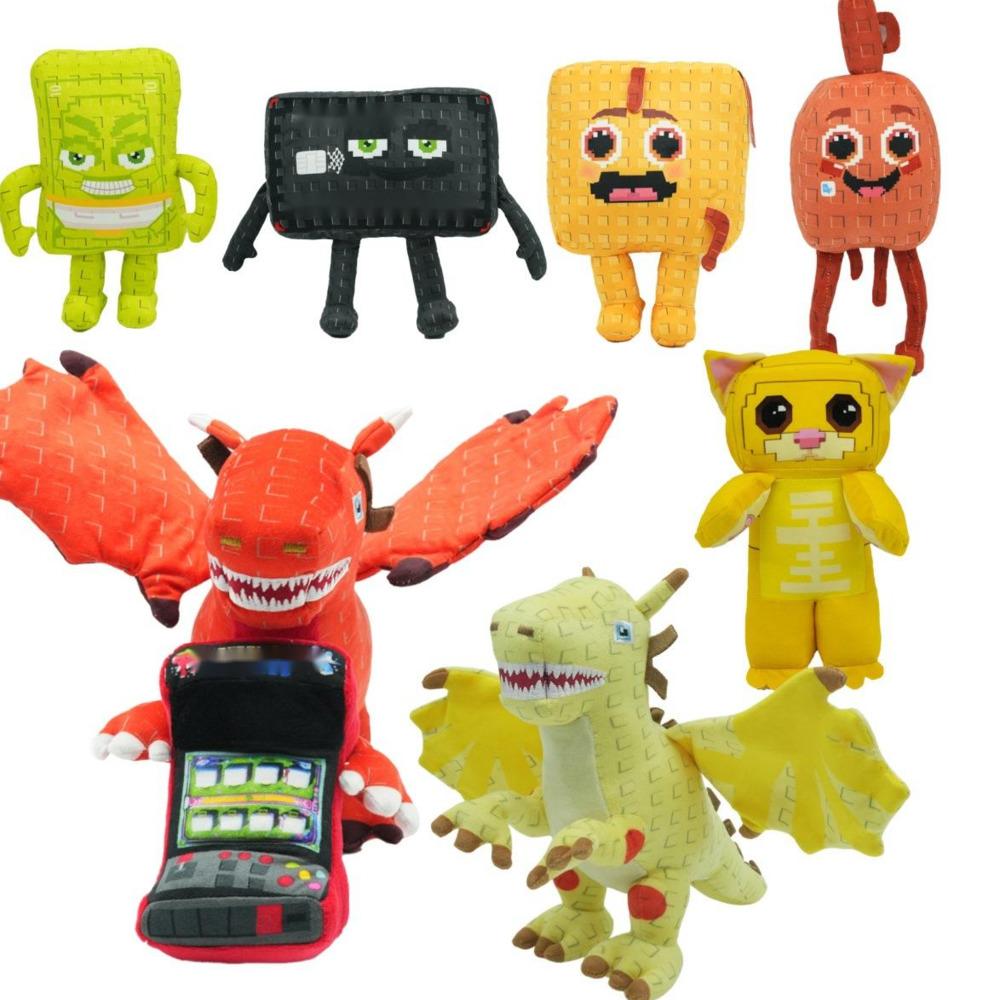 Meow Brainrot Plush 67 Steel A Brainrot Combinationed Plush Toy Six Seven Italians Brainrot Birthday Decoration Plushies Doll
