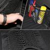 Car Back Rear Mesh Trunk Seat Elastic String Net Magic Sticker Universal Storage Bag Pocket Cage Auto Organizer Seat Back Bag