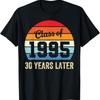 Vintage Class Of 1995 30 Years Later Reunion 30Th Graduation T Shirt