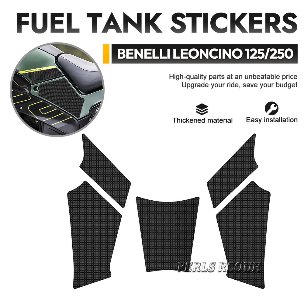 Motorcycle Fuel Tank Sticker For Benelli Leoncino 125 2022-2026 Benelli Leoncino 250 2022-2026 Silicone Protective Pad
