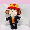 Steal A Brainrot Jandel Black Monkey Plush Toy With Red Hat Soft Cotton Collectible For Kids And Fans