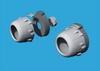 Quickboost Cowling Cooling Flap Closed Plastic Model Parts QIC72735 1/72 B-25H/J & Set, (for Hasegawa)
