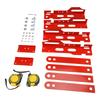 Wheel Alignment Tool Plate with Connection Sheet 2pcs 5m Measuring Tapes Heavy Duty Toe Alignment Tool for Cars SUV Most Vehicles