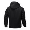Herbst Winter Jacke Samt Verdickte Jacke Strickjacke Kapuzenpullover Herren Freizeitjacken