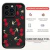 Black Cherry Groove iPhone 14/15/16/17 Pro Max Protective Case