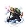 Stand Acrilico Grande Ornamenti Cartone Animato Pirata Luffy Sauron Espositore da Tavolo Spettacolo di Fumetti Vendita All'Ingrosso Consegna