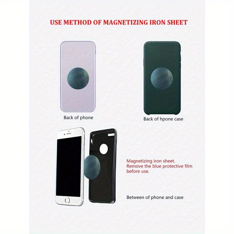 1pc Mini Multifunctional Magnetic Car Phone Holder For Navigation, Available In Rose Gold/Silver/Gold/Black