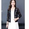 Lace Shawl Cardigan Lightweight Breathable Sunscreen Jacket with Matching Skirt and Top