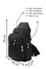 Women's Stylish and Useful Shoulder bag Yuppy Club Unisex Waterproof Crinkle Cross Strap Waist Shoulder Chest And Sports Bag Daily Bodybag