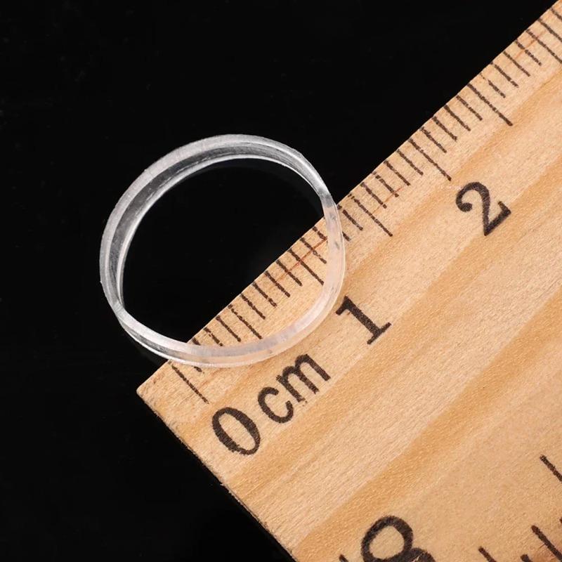 Clear Ponytail Rope Rubber Band Rubber Band Fixer Women's Elastic Women's Tie Tie Tie Hairpin Hair Accessories Tools Hair Tie