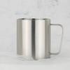 300ml Double-Layer Insulated Coffee Cup - 304 Stainless Steel, Thermal Milk and Mouthwash Cup, Customizable Logo.