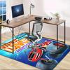 1pc Blaze and the Monster Machines (2) Design Area Rug - Non-Slip, Soft & Cozy Floor Mat for Living Room, Bedroom, Office - Indoor/Outdoor Decorative 