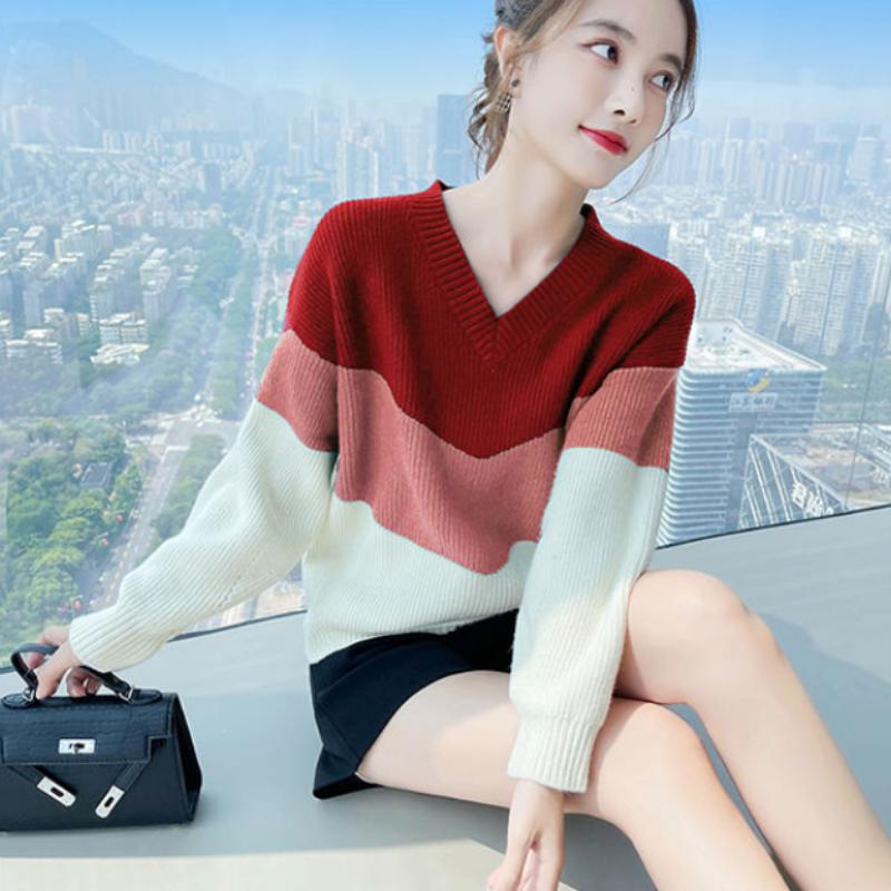 Casual Pullover Sweater 2022 Fashion Sweater Women Small Early Autumn Knitwear Pullover Chic Top