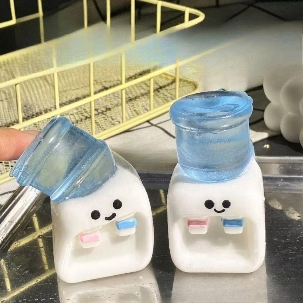Grappige Langzame Terugslag Squishy Waterdispenser Schattige Zachte Simulatie Sensorische Fidget Bal Mini Knijp Squishy Speelgoed Kinderen Volwassenen