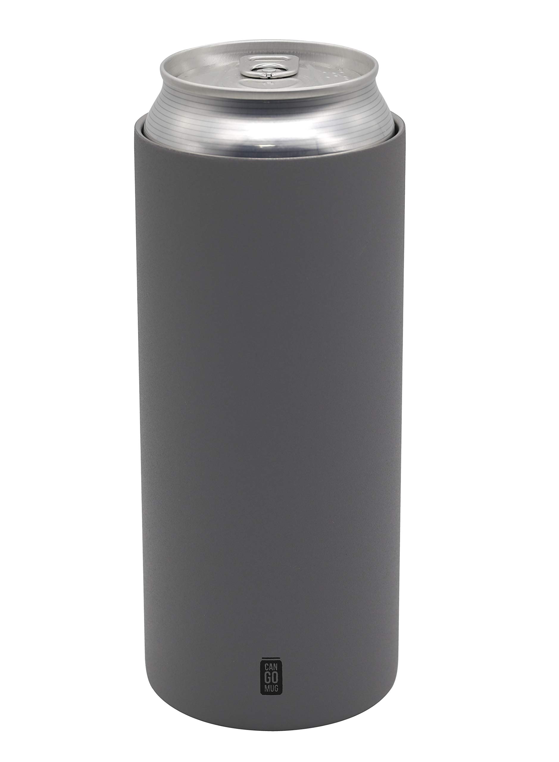 

CB Japan Can Holder, Gray, 500ml, HotCold Insulation, Stainless Steel, Vacuum Insulated, CAN GOMUG