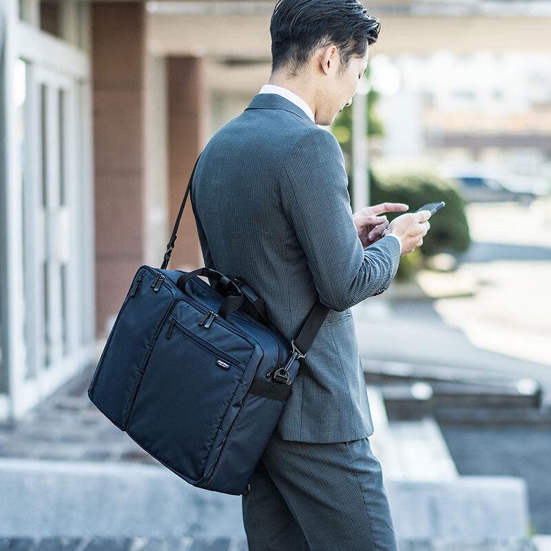 Sanwa 3-Way Lightweight Business Laptop Bag