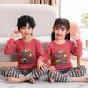 Teens Pajamas Long Sleeve 100% Cotton Pyjamas Big Kids Clothes Sets Children Boys Sleepwear Pajamas for Girls 6 8 10 12 14 Years