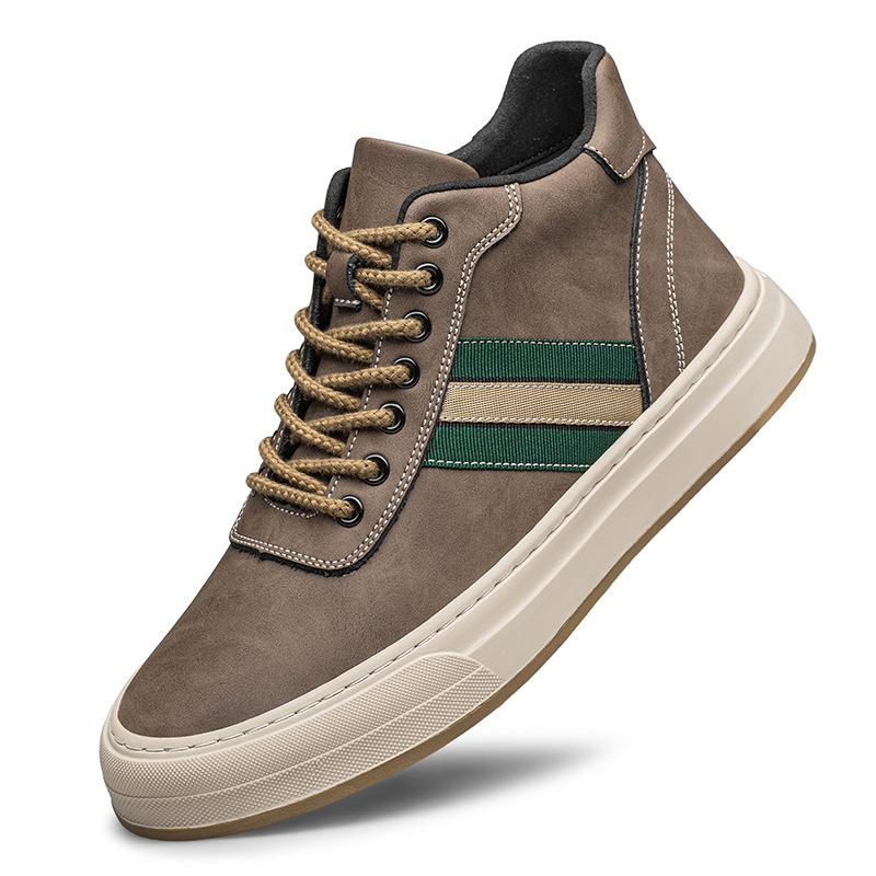 

Мужские походные ботинки Уличные Нескользящие Износостойкие Четырехсезонные Толстые Спортивные Ботинки для ходьбы Мужская обувь 43 коричневый