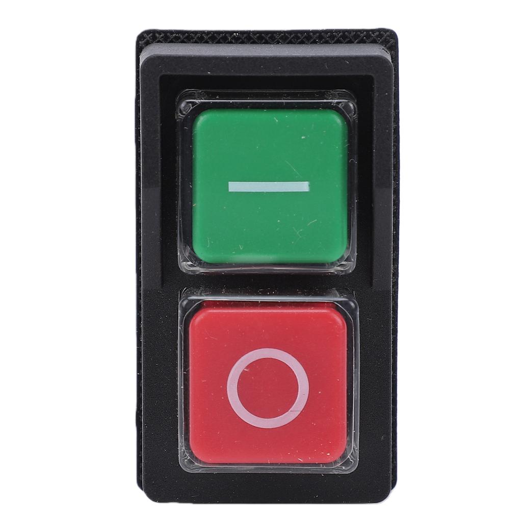 Electromagnetic Push Button Switch 16A 4 Pin Water Proof Emergency Stop Push Button Switch for Electrical Panel Power