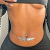 Belly Chain For Dress Carvings Waist Chain Wing Chain Belt Women Waist Chain