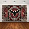 Mysterious Formation and Eagle Printed Tapestry Hippie Wall Wallpaper Bohemian Wall Wallpaper Mandala Home Decoration