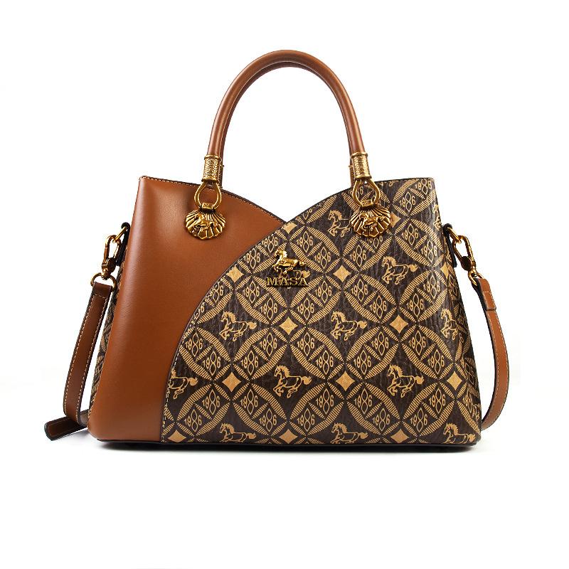 

New Trendy PU Versatile Shoulder Crossbody Bag, Fashionable and High-end Handbag, Large Capacity Women s Bag