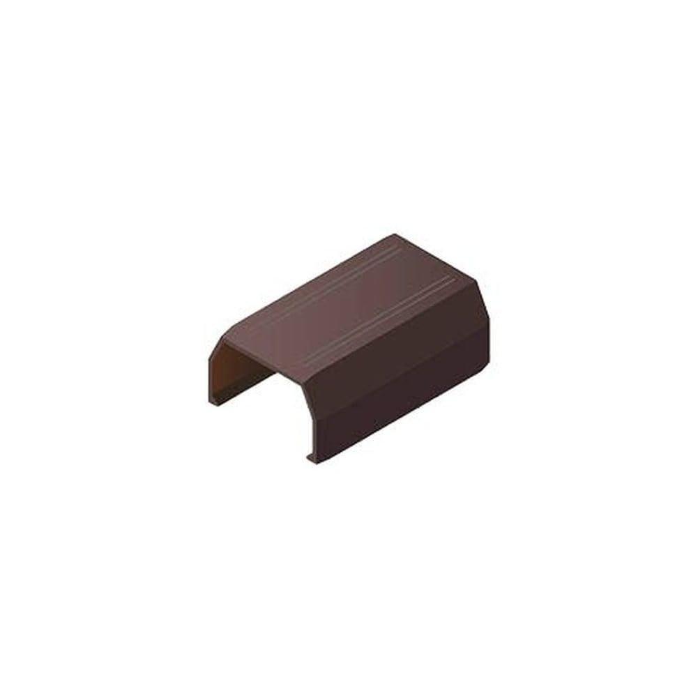 Masaru Kogyo New F-Mall Joint Cover No. 4 Chocolate SFMJC49 Cable Trunking Raceway Accessories Wall Mount One-Touch Installation