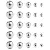 Pack of 25 Threaded Alloy Balls Professional Piercing Tool Suiatble for Industrial Barbell Tongue and Belly Piercings