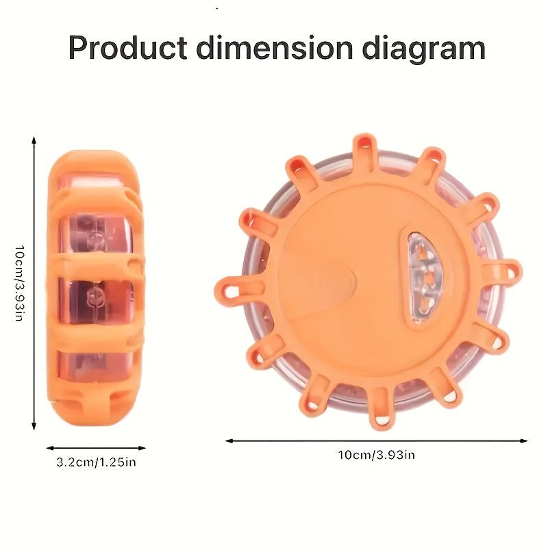 LED Strobe Warning Light Car Emergency Road Rescue Safety Magnetic Flashing Lights Roadside Auto Signal Beacon Lamp Accessories