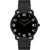 Coach ELLIOT 41mm SS Belt Black Dial Wrist Watch