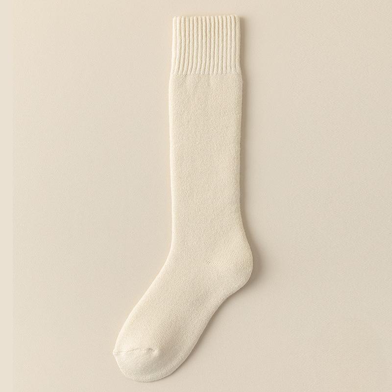 Super Thick Wool Socks for The Elderly, with Added Fleece and Thickening for Warmth and Cold Resistance in Autumn and Winter