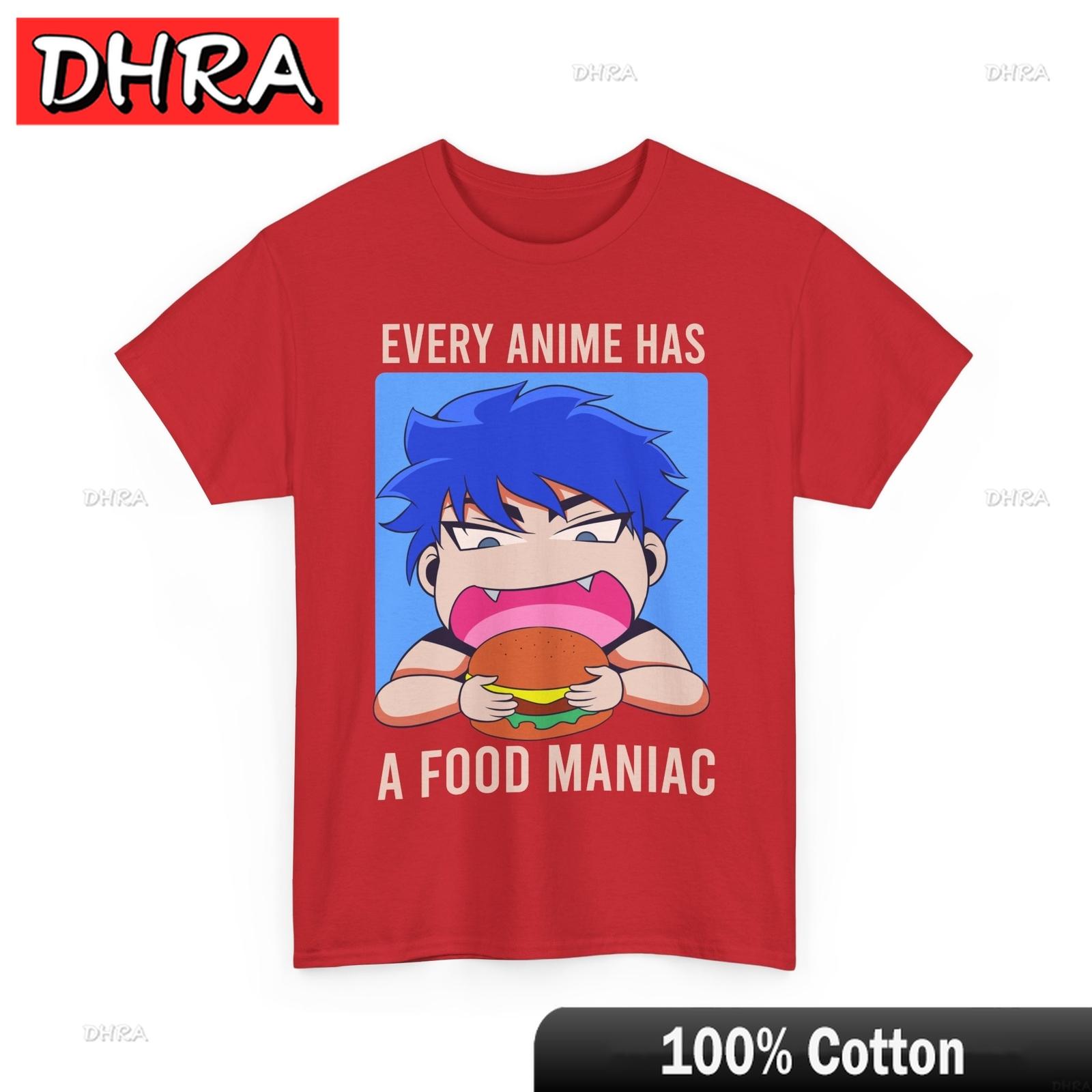 

Every Anime Has A Food Unisexiac TShirt Minimalist Rising Sun Shirt Chic Modern Artistic Tee Hip Hop Style Tee for Work TShirt 4XL