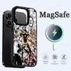 Anime Black C-Clover Phone Case Magnetic Case For IPhone 16 14 13 12 11 15 Pro Max Plus For Magsafe Wireless Charge Cover