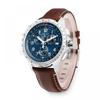 Hamilton H77922541 Khaki Aviation Xwind Gmt Chrono Men S Leather Watch
