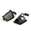 2Pcs Led Rearview Mirror Downlights Suitable For S60 S80 V50 V70 Xc70 And Xc90 Cars