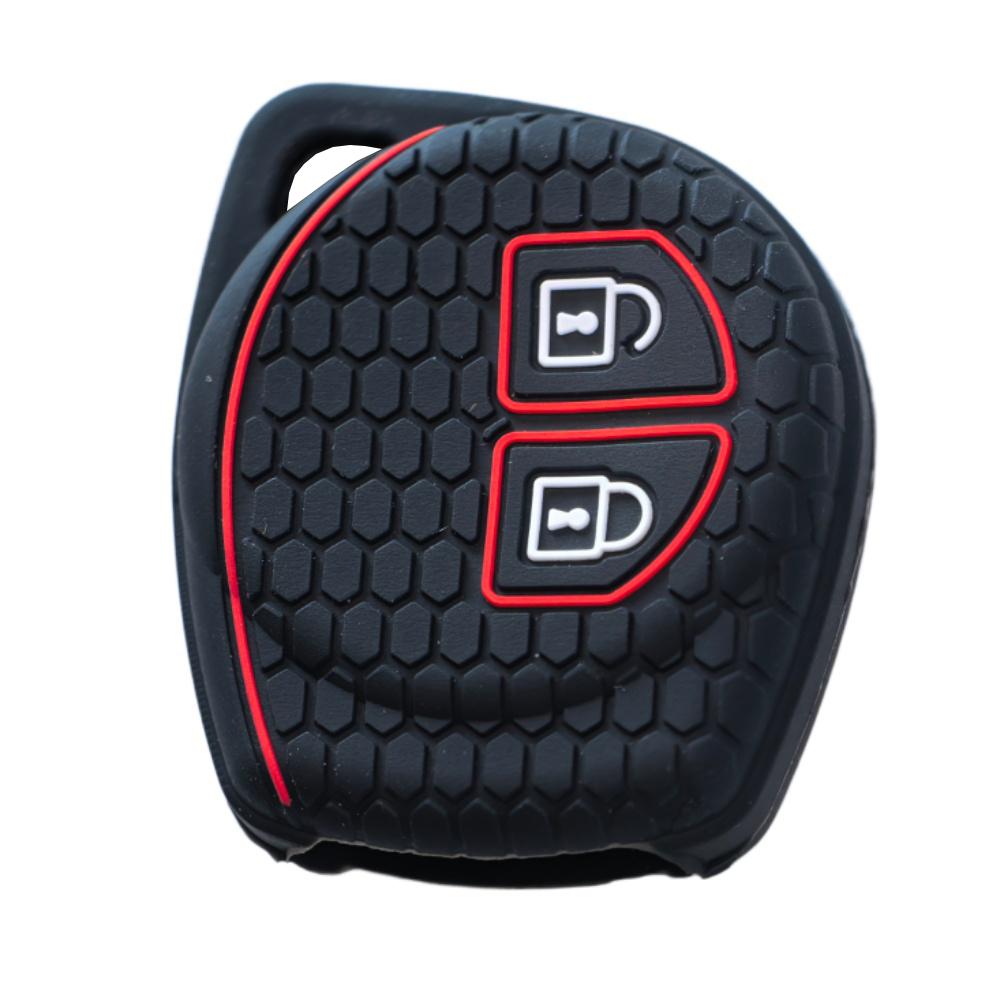 

2 Button Silicone Car Remote Key Cover Case For Suzuki Swift Ignis Vitara Liana Ciaz Baleno Car Key Fob Case Cover Shell Decor
