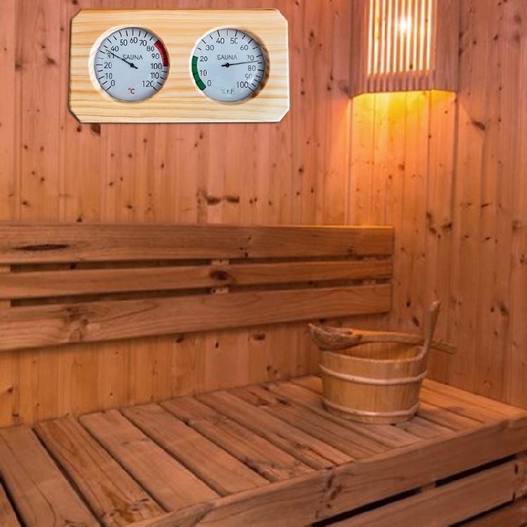 Precise Temperature & Humidity Monitoring Instrument Thermometer for Saunas