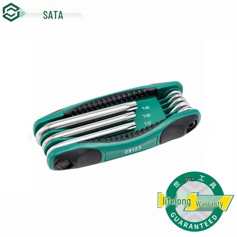 SATA 8-Piece Folding Torx Wrench Set