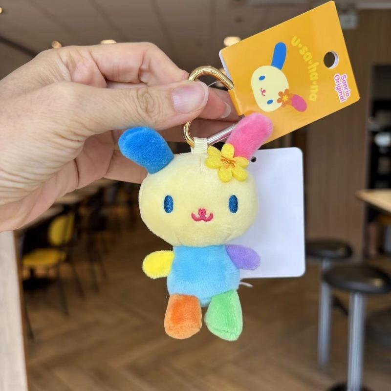 Plush Doll Keychain Love Kno Daniels Sugarbunnies Mascot Usahanas Choco Keyring Bag Pendant Toy Doll Gift