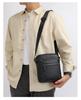 Men's Genuine Leather Single Shoulder Crossbody Bag - Lightweight Top Layer Cowhide Casual Backpack