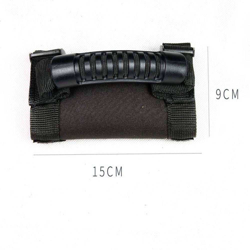 2PC Black UTV Grab Handles, Handles Heavy Duty Nylon UTV Hand Grips Fit For  Polaris RZR, Can-Am X3, Kawasaki Mule Teryx, Talon
